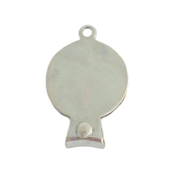Vintage Chrome Finger Nail Clipper Keychain - Picture 6 of 7